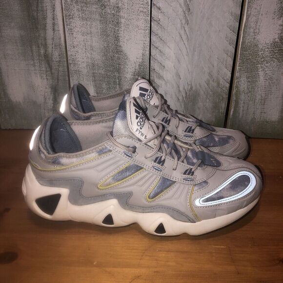 Adidas FYW S-97 'Og' Shoes Men's 9 White/Blue/Gray Sneakers Torsion - Picture 2 of 11